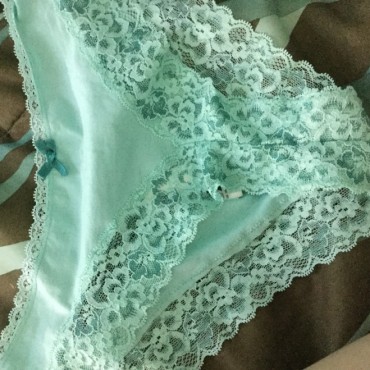 Blue Cotton Panties